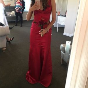 David’s Bridal: Truly Zac Posten Bridesmaid Dress